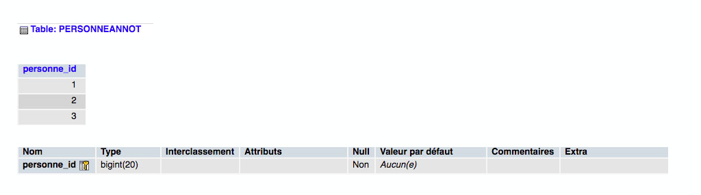 Hibernate/MySQL : la stratégie “increment”.